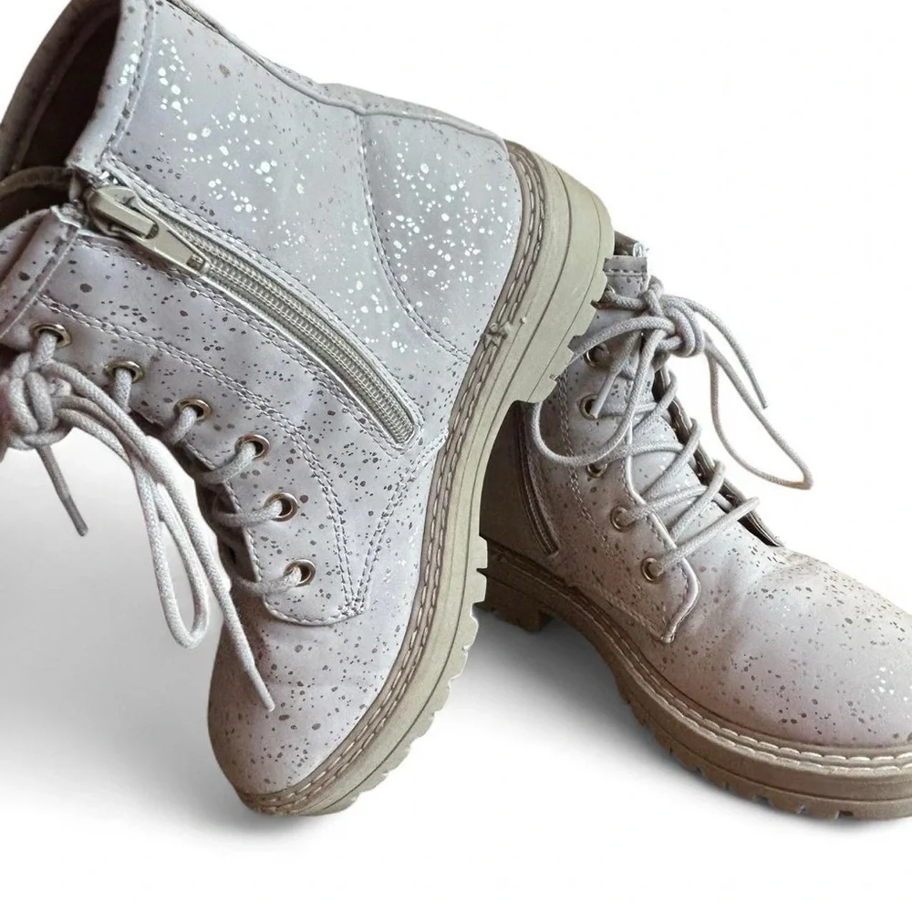 Cupcake Couture Ella Combat Boot | Girls 2